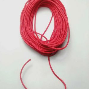 Linha Cabresto P/ Vara Telescópica 2,0mm - 20 Metros Cor Vermelha